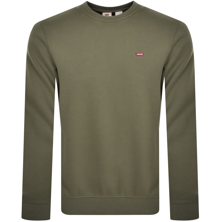 Levis Original Crew Neck Sweatshirt Green